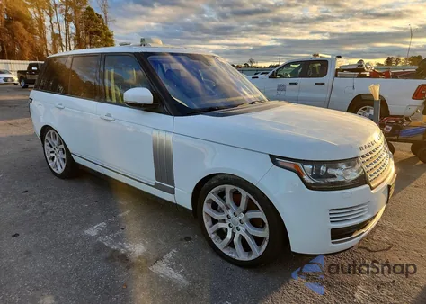 2016 Land Rover Range Rover Hse z USA, uszkodzony, nr VIN SALGS2PF5GA285712